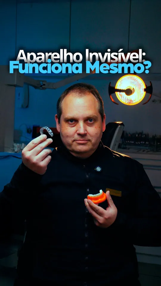 Dr. Gustavo Bastos no vídeo Aparelho invisível: funciona mesmo?